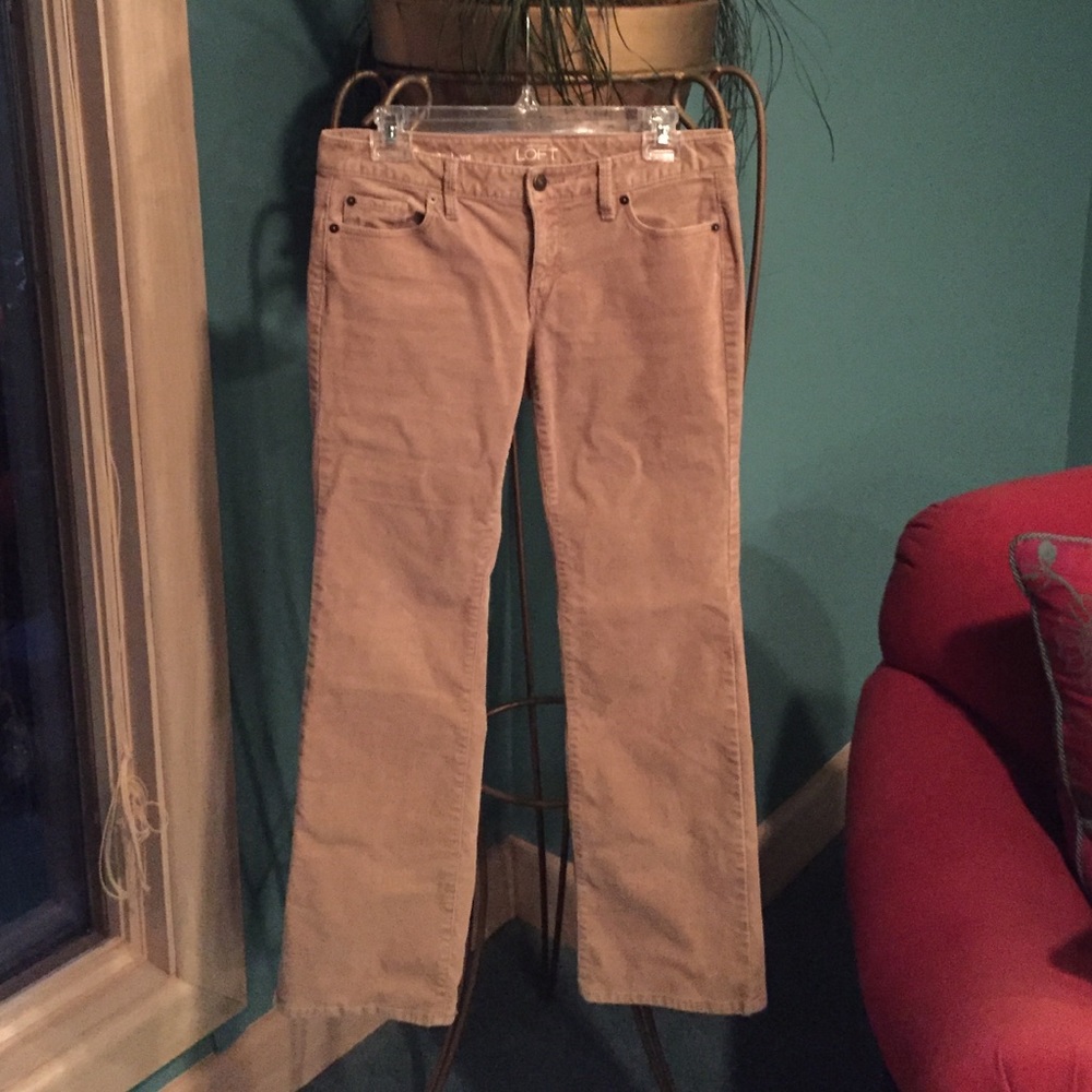 COPY - Ann Taylor Loft corduroy pants